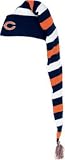 Mens Chicago Bears Multi Team Color Striped Taboggan Knit Cap