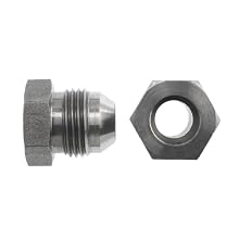 Brennan 0403-16-16-SS, Stainless Steel JIC Tube Fitting, 16Bore-16MJ Coupler, 1" Tube OD