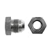 Brennan 0403-16-16-SS, Stainless Steel JIC Tube Fitting, 16Bore-16MJ Coupler, 1" Tube OD