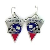 New York Giants NFL Cast Arrow Dangle Earrings