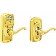 Schlage Lock FE595VPLYXFLA505 Plymouth Electronic Keypad Entry Lockset