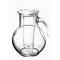 Bormioli Pitcher, 61 Ounce (07-1522) Category: Glass Pitchers and Carafes
