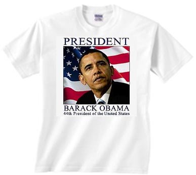 Barack Obama T-shirt 44th President Of The United States