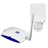 Wireless Extenders YX520i zBoost Dual Band Cell Phone Signal Booster up to 2500 Square Feet of Coverage for Home or Office with International Frequency Capability (900 MHz and 1800 MHz Phones)