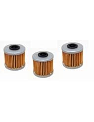 Factory Spec, FS-718, 3 PACK Oil Filters Honda ATV TRX450R TRX 450R CRF250R CRF450R