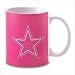 11oz NFL Fan Pink Dallas Cowboys Coffee Mug Image