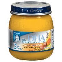 Gerber 2nd Foods DHA Harvest Vegetables with Mixed Grains, 4 oz (Pack of 12) by Groceries To Your Door