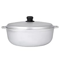 Imusa Cast Aluminum Caldero 30 centimeter, 6.9 Quart, NSF Certified