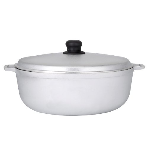 Imusa Cast Aluminum Caldero 30 centimeter, 6.9 Quart, NSF Certified