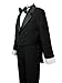 Spring Notion Boys' Black Classic Tuxedo with Tail