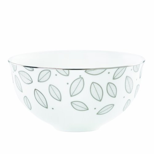 Lenox Platinum Leaf 12-Ounce Dessert Bowls, Set of 4