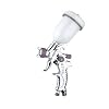 1x Mini HVLP Lackierpistole 0,8mm D�se V2A Spotrepair