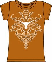 Texas Longhorns Ladies' Nailhead Tee / T-Shirt (Medium)