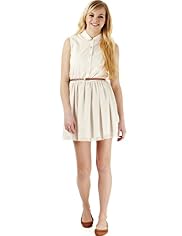 Angel Pure Cotton Broderie & Spotted Shirt Dress