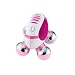 Homedics PM-QUAD Hand Held Massager, Multiple Colors with Chrome Accents