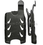 Samsung Sync SGH-A707 Swivel Rotating Belt Clip Cell Phone Holster - Black Hard Plastic Holster Clip