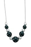 Sterling Liquid Silver Onyx Necklace