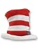 Search : Toddler Cat In The Hat Striped Hat - Child Std.