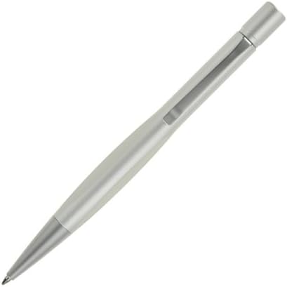 Rosetta Navigator Tri-Grip Ballpoint Pen, Matte Silver