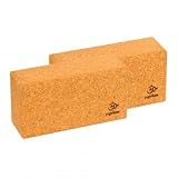 Yoga Block Cork - 2 pieces 23 x 12 x 7.5 cm