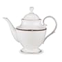 Lenox Pearlescence Platinum Bone China Teapot