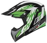 Shark SXR CREW LINE BLK_GREEN MD MOTORCYCLE Off-Road-Helmet