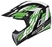 Shark SXR CREW LINE BLK_GREEN XS MOTORCYCLE Off-Road-Helmet