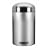 Brabantia Retro Pedal Bin, 5 litre, Matt Steel