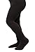 Butterfly Little Girls Ribbed Cotton Hold & Stretch Footed Tights