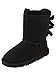 UGG Kids Girls' Bailey Bow, Black, 6 Big Kid M
