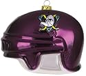 Anaheim Ducks NHL Glass Hockey Helmet Ornament (3")
