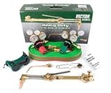 Victor 0384-2646 - 350 Heavy/Medium Duty Outfit, WH 370FC-V Torch Handle, CA 370-V Cutting Attachment, 540/510 350 Regulators - - Victor - 0384-2646
