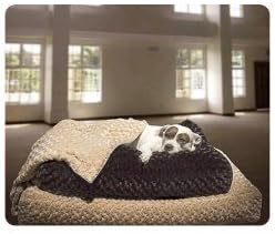 Animals Matter"The Katie Home Collection" BLANKET - Large 36x56" - CHOCOLATE