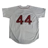 Autograph Jason Bay Replica White Red Sox Jersey. MLB Authenticated.