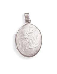 Oval Etched Locket