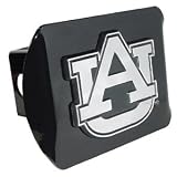 Auburn University Tigers Black with Chrome AU Emblem NCAA College Sports Trailer... by Elektroplate
