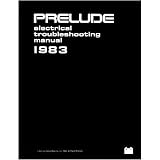 1983 HONDA PRELUDE Electrical Troubleshooting Manual Book by Honda