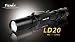 Fenix LD20 Q5, Black, 180 Lumens LED Flashlight