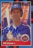 Bill Almon, New York Mets Autographed Card