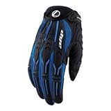 Dye C7 Men's Paintball Gloves - Black / Blue SMALL
