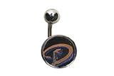 Navel Belly Button Ring Arizona Diamondbacks