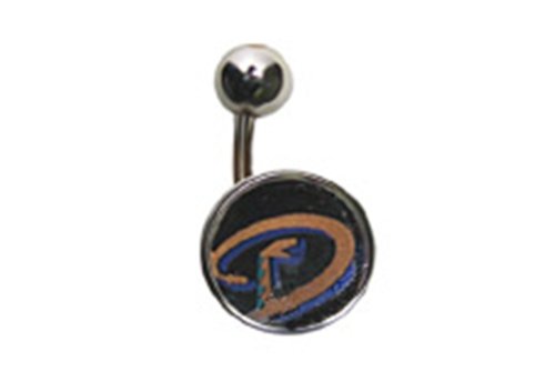 Navel Belly Button Ring Arizona Diamondbacks