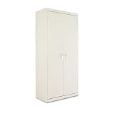 31 572IZHxL. SL160  Alera : Assembled Economy Cabinet, 1 Fixed/3 Adjustable Shelves, 36 x 18 x 78, Putty  :  Sold as 2 Packs of   1   /   Total of 2 Each