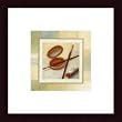 Art Poster Wood Framed Print - Finishing Touch I - Artist: David Marrocco- Poster Size: 8 X 8