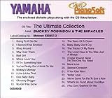 Smart Pianosoft 3.5 Diskette The Ultimate Collection Smokey Robinson & the Miracles