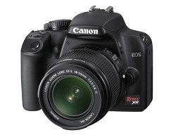 Canon Rebel XS 10.1MP Digital SLR Camera with EF-S 18-55mm f/3.5-5.6 IS Lens (Black)