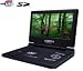 [Bundle] Sigmatek - PDX-3220 portable DVD player + Portable DVD case + 2 Headphones + Adapter - 2 female stereo jacks