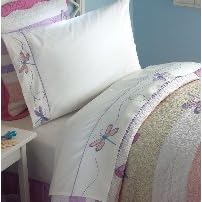 Beautiful Dragonflies Twin Sheet Set