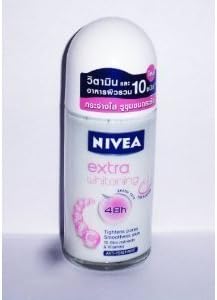 Nivea for Women Extra Whitening Pore Minimizer Antiperspirant Deodorant Roll-On (50ml)
