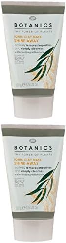 Boots Botanics Shine Away Ionic Clay Mask (2 Pack)